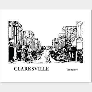 Clarksville - Tennessee Posters and Art